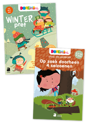 Speel- en leerboeken Winterpret + Op zoek doorheen 4 seizoenen